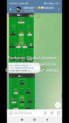Fantastic Cricket channel ko join kijiye dream11 ka Sare team Yahin per milega